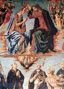 Pollaiuolo, Piero Coronation of the Virgin painting